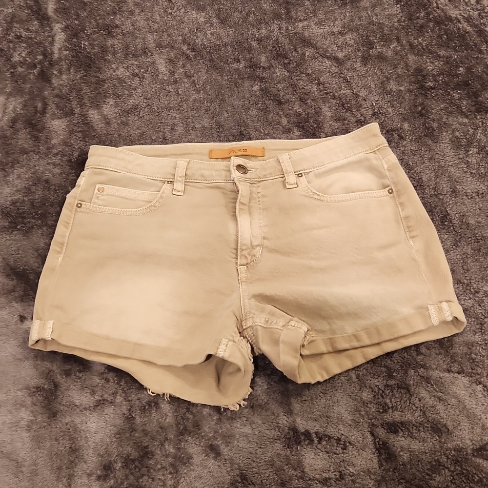 Lightweight joes jean shorts in mushroom color size 29! - Picture 1 of 9